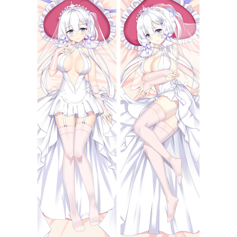 Dakimakura Illustrious Robe De Mariage | WaifuParadise