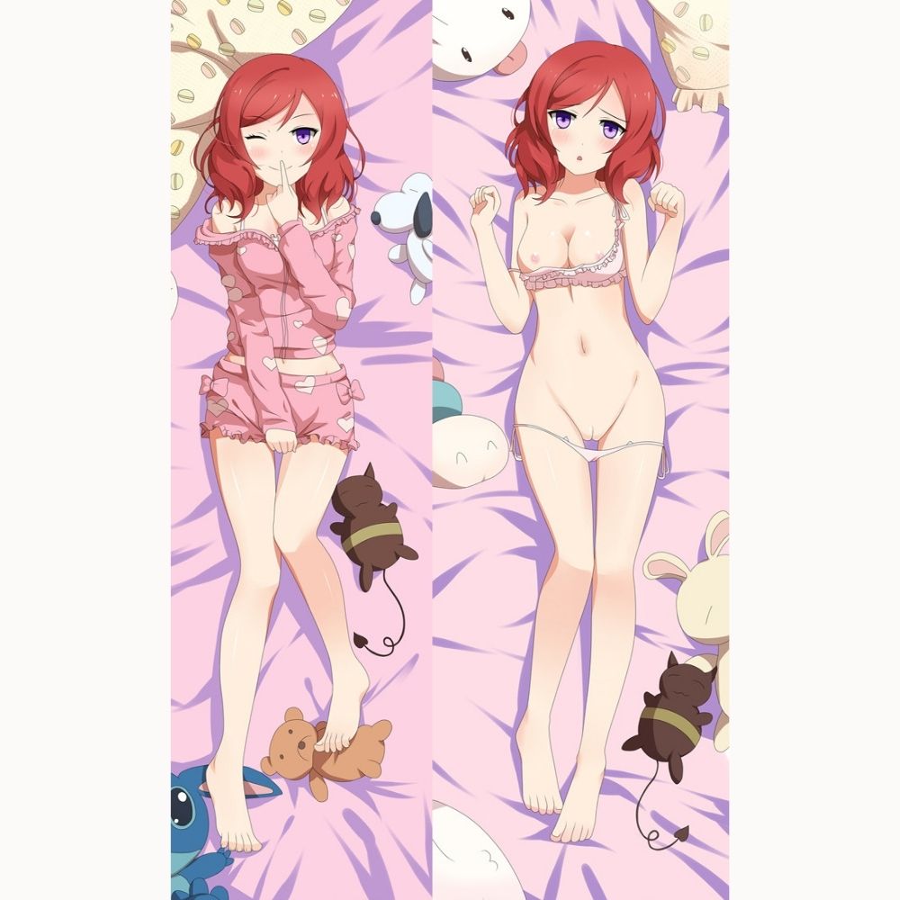 Dakimakura Maki CatGirl Lingerie Sexy Love Live | WaifuParadise