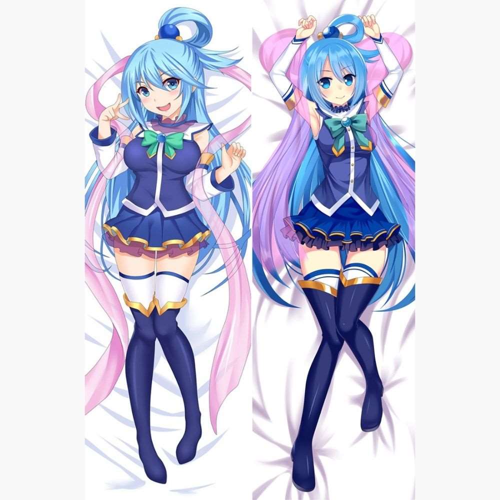 Dakimakura Aqua Uniforme Simple Sans | WaifuParadise