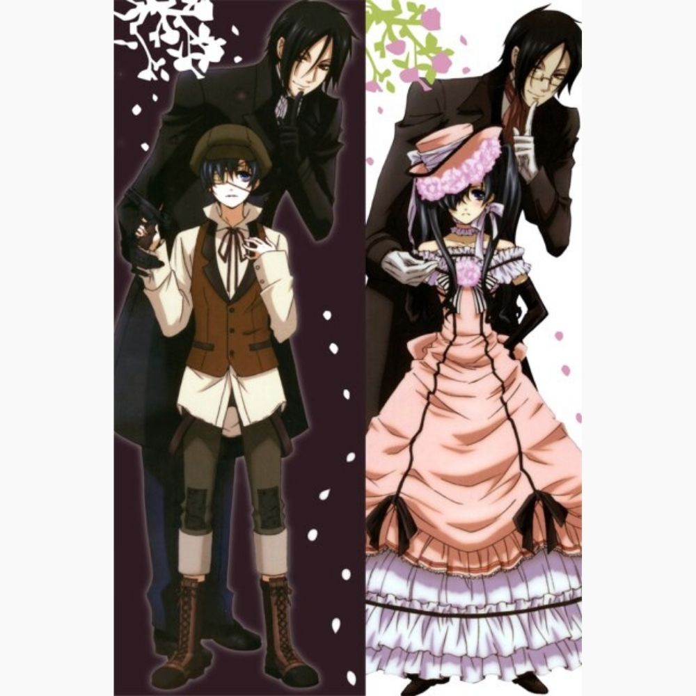 Dakimakura Sebastian et Ciel Femme Black Butler | WaifuParadise