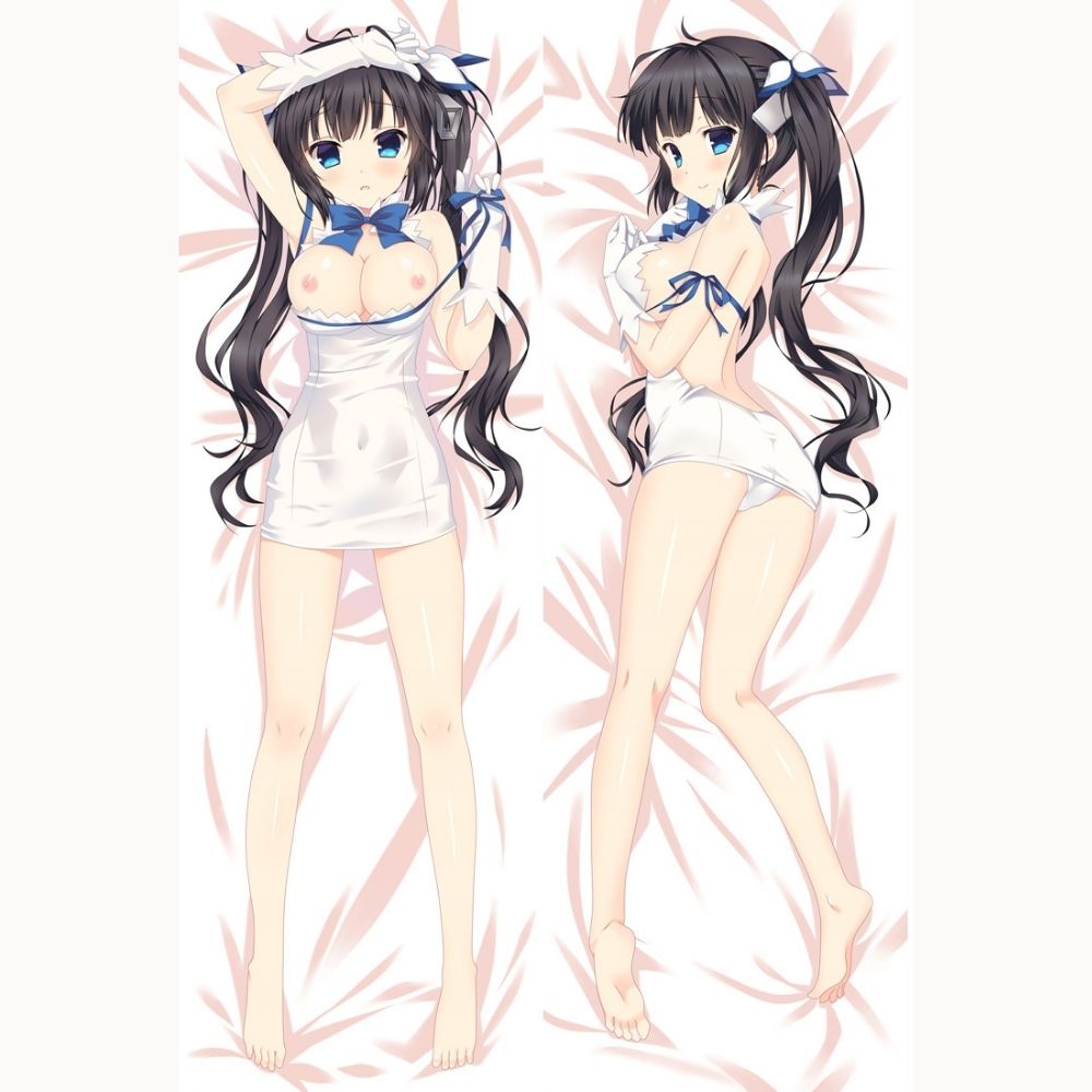 Dakimakura Hestia Semi Nue DanMachi | WaifuParadise