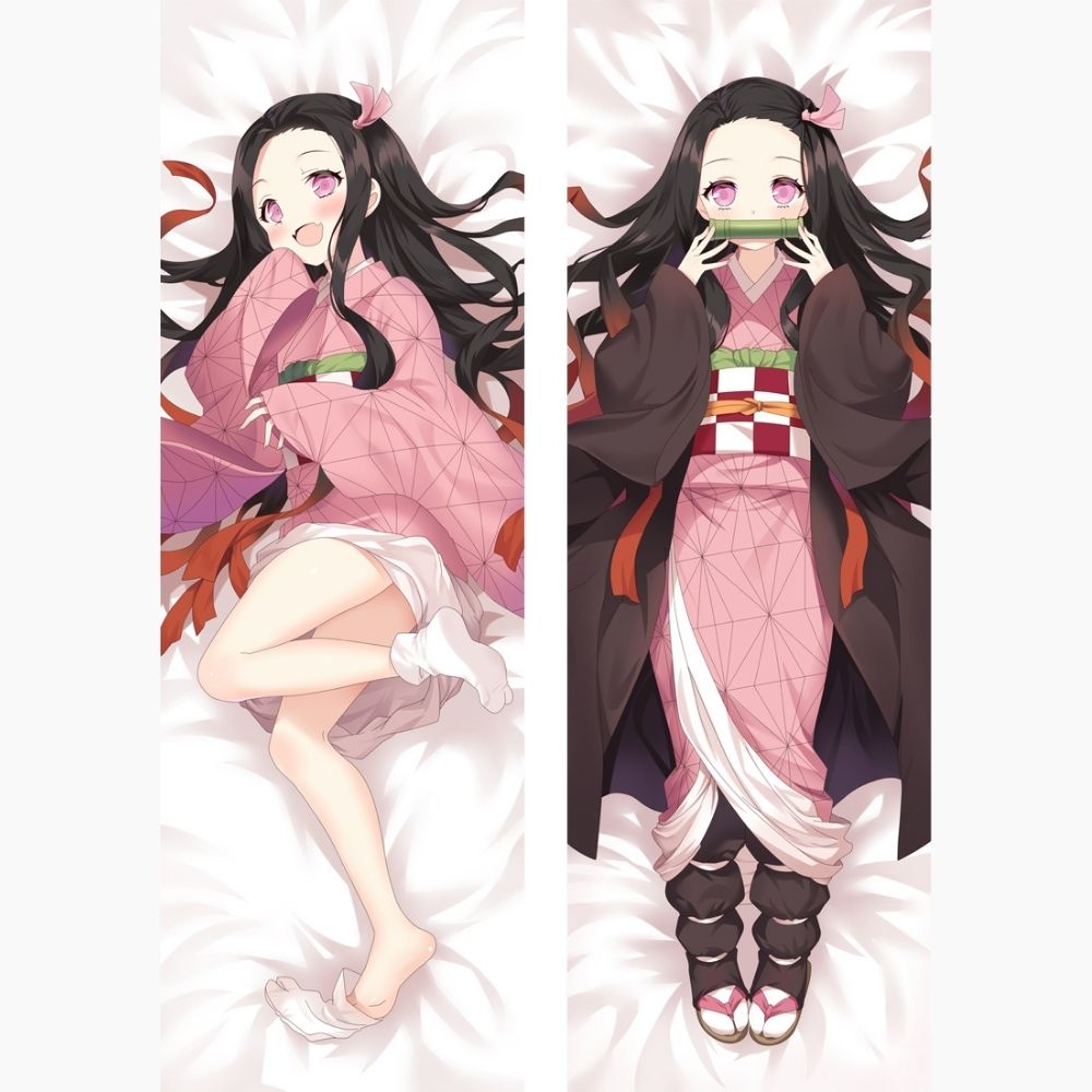 Dakimakura Nezuko Smug Face Demon Slayer Sans | WaifuParadise