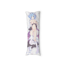 Dakimakura Rem en tenue de maid lewd | WaifuParadise