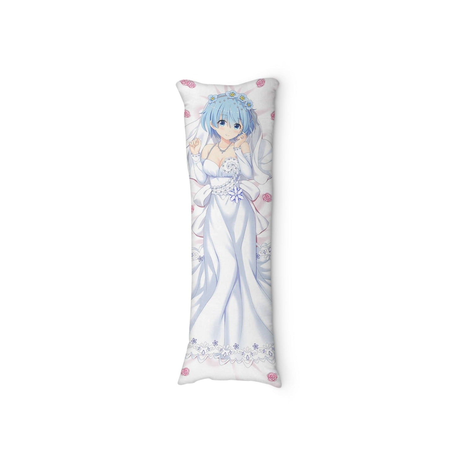 Dakimakura Rem en robe de mariage simple | WaifuParadise