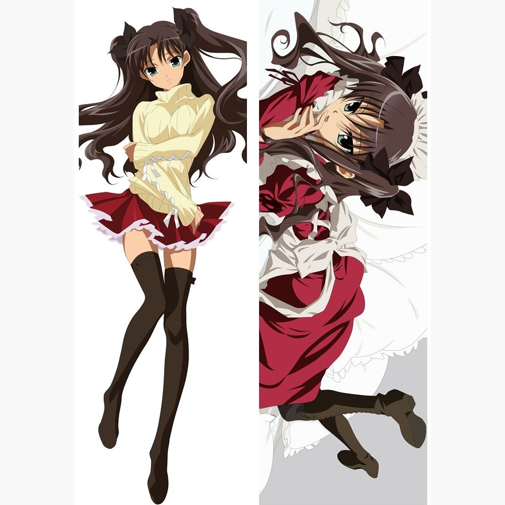 Dakimakura Tohsaka Rin Casual Et Maid | WaifuParadise