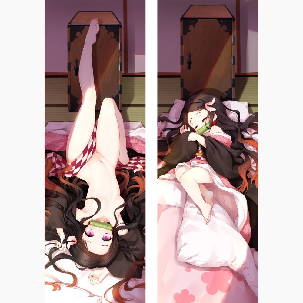 Dakimakura Nezuko Sans Uniforme Demon Slayer Sans | WaifuParadise